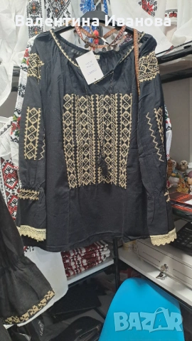 Нови дамски ризи с народни мотиви, снимка 6 - Ризи - 54542881