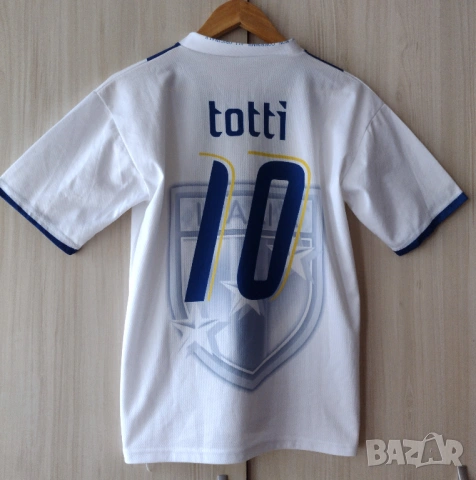Italy / Totti #10 - мъжка футболна тениска на Италия, снимка 10 - Спортни дрехи, екипи - 54727731