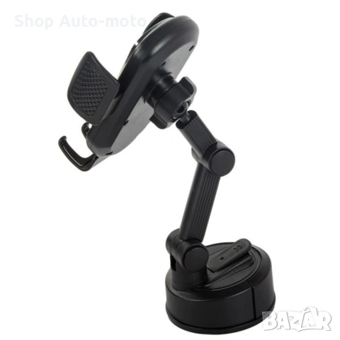 Универсална стойка за телефон-за предно стъкло и табло, снимка 4 - Аксесоари и консумативи - 54093785