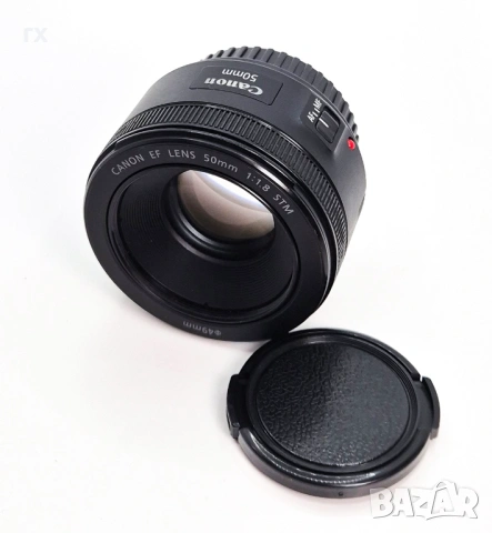 Canon EF 50mm f/1.8 STM, снимка 2 - Обективи и филтри - 54321152