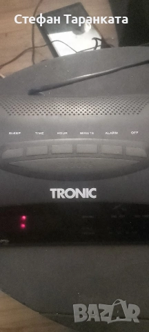 радио приемник часовник и аларма TRONIC, снимка 2 - Радиокасетофони, транзистори - 54624157