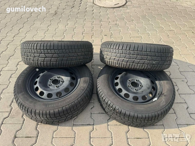 4бр джанти с зимни гуми Фолксваген 16 цола T-roc , снимка 3 - Гуми и джанти - 54773334