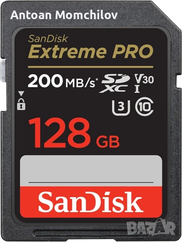 Карта памет SanDisk Extreme PRO SDXC 128GB UHS-I