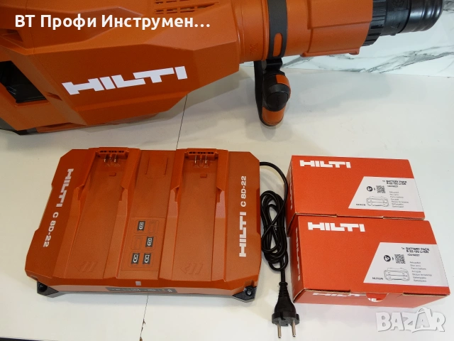 НОВО - 2026 - Hilti TE 1000 - 22 / NURON - Акумулаторен къртач, снимка 12 - Къртачи - 55215023