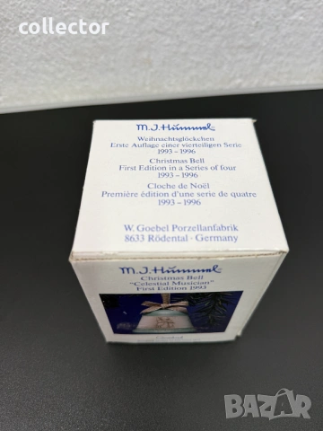 Порцеланова камбанка Goebel Hummel. №8167 , снимка 6 - Колекции - 54564121