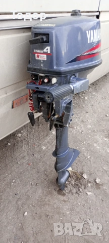 Продавам извънбордов д-л Yamaha 4HP, 2т, къс ботуш, обслужен, внос от Италия, снимка 4 - Воден транспорт - 54499659