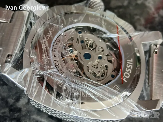 Нов масивен мъжки автоматичен часомник Fossil ME3081, снимка 5 - Мъжки - 55614890