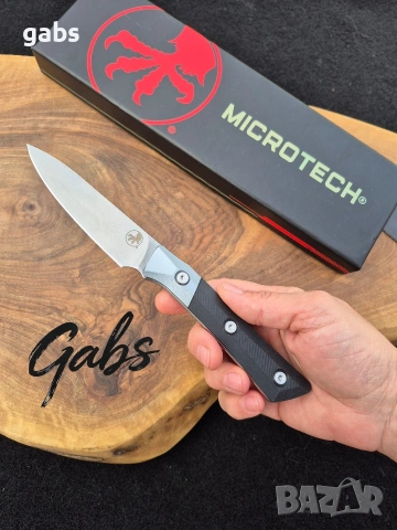 Нож Microtech с фиксирано острие 3500B-10BC, снимка 6 - Ножове - 54308422