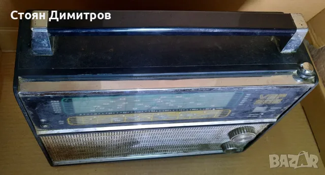 Съветски радиоприемник ВЕФ-206, VEF206, снимка 2 - Радиокасетофони, транзистори - 55509218