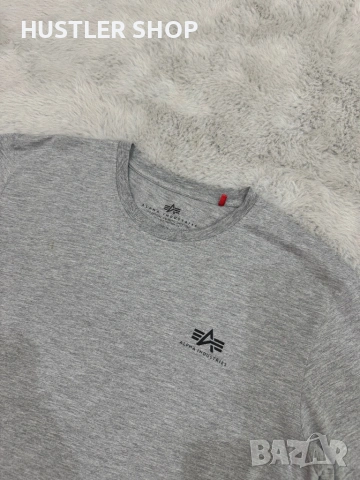 Мъжка тениска ALPHA INDUSTRIES. Размер XL, снимка 4 - Тениски - 54287204