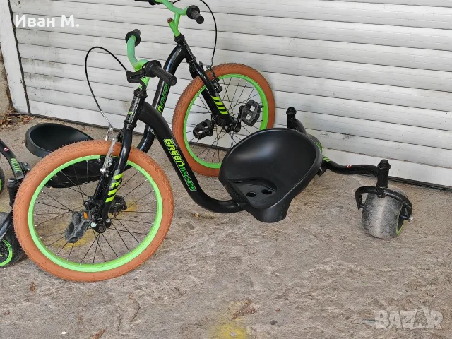Дрифт триколки Green Machine , снимка 3 - Детски велосипеди, триколки и коли - 55618902
