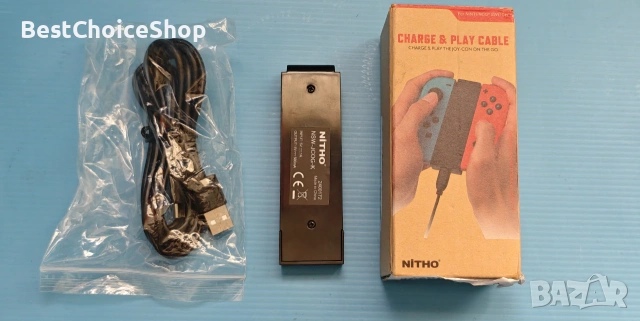 Зарядно захващане, съвместимо за Nintendo Switch Joy-Cons  -  NiTHO Charge & Play , снимка 2 - Аксесоари - 54985262