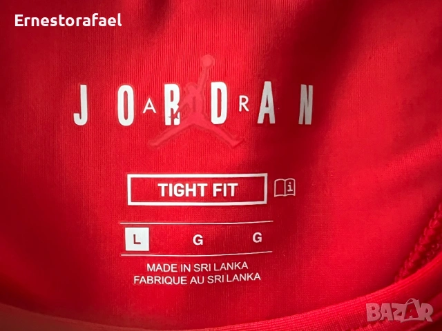 Спортен топ/ потник NIKE Jordan Essential Cropped Tank Top , снимка 4 - Спортни екипи - 54207312