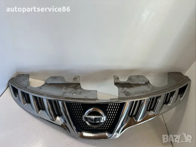 Предна хромирана решетка за Nissan Murano Z51 3.5 V6 (2009) #1236