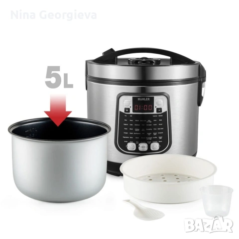 Електрически мултикукър MUHLER MLC-5045, 930W, 45 програми.