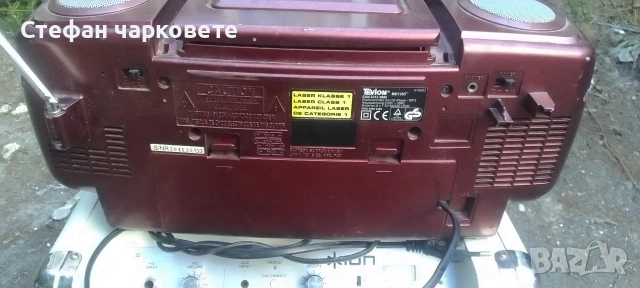 Радио касетофон и CD player , снимка 6 - Радиокасетофони, транзистори - 54585242