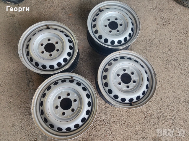 4бр.железни джанти за Mercedes Sprinter, VW Crafter 16 цола