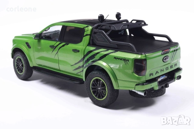 Ford Ranger Raptor Pick Up 2024 - мащаб 1:18 на Solido моделът е нов в кутия, снимка 7 - Колекции - 55148415