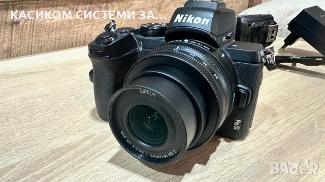 Nikon Z50 в комплект с 2 обектива : Nikkor Z DX 16-50 и Nikkor Z DX50-250, снимка 8 - Фотоапарати - 54763503