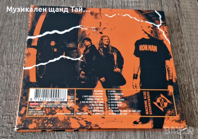 Компакт Дискове - Рок - Метъл: Machine Head – Supercharger - CD Digipack, снимка 2 - CD дискове - 54292923