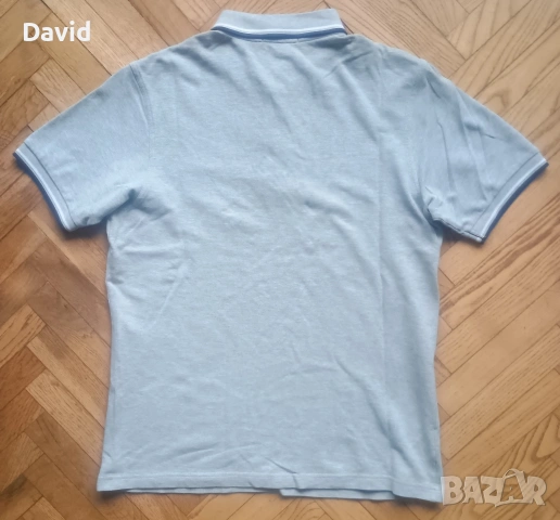 Оригинална Мъжки фланелка с яка Fred Perry , снимка 2 - Тениски - 55062872