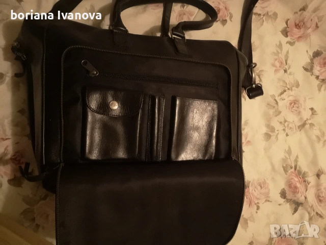 естествена кожа, пътна, за документи, снимка 2 - Чанти - 54388226