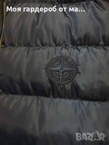 Елек ватиран Stone Island. р С, снимка 2 - Спортни дрехи, екипи - 54204244