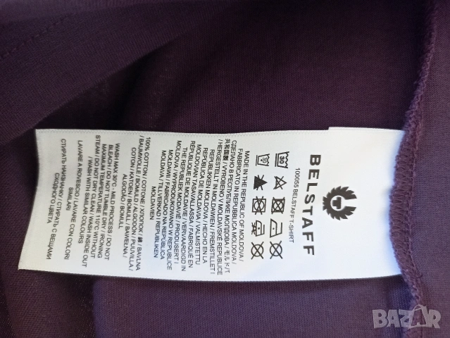 Оригинална мъжка тениска Belstaff, снимка 6 - Тениски - 55233200
