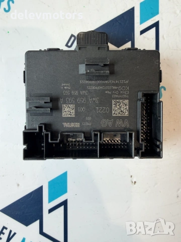 3WA959593A модул от предна лява врата от Skoda Octavia 1.5TSI, двигател DXDB/DXDE, ск. кутия автомат, снимка 2 - Части - 54773354