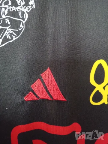 Тениска Adidas на АЯКС С Боб Марли Размер М Лимитирана Серия, снимка 6 - Футбол - 55530921