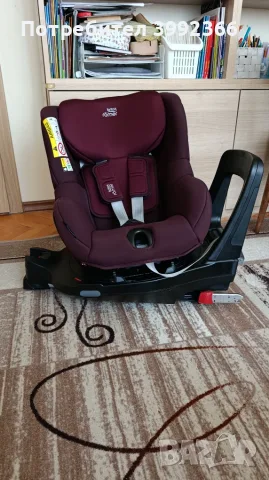 Britax Dualfix - столче за кола - 61- 105 см - до 18 кг, снимка 3 - Столчета за кола и колело - 55673668