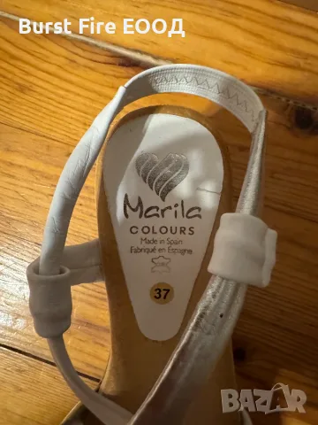 Обувки Marila естествена кожа (испански) номер 37, снимка 4 - Дамски ежедневни обувки - 55694440
