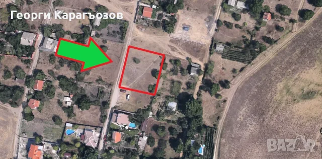№4060 Парцел за продажба в квартал Кенана-Кекличево стопанство, Хасково!, снимка 2 - Парцели - 55400487