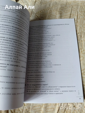 Помагала за ДЗИ по Български език и литература, снимка 2 - Учебници, учебни тетрадки - 55265829