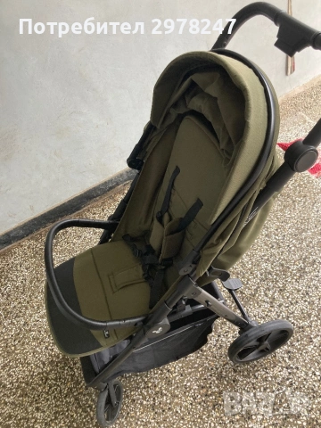 Бебешка лятна количкa Cangaroo - Ace, Cedar-Green, снимка 5 - Детски колички - 54580683