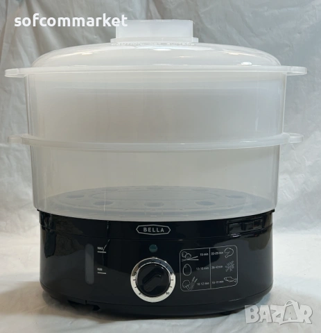 Уред за готвене на пара BELLA 7L (с транспортен дефект)