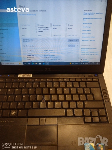 DELL LATITUDE E4310, снимка 3 - Лаптопи за работа - 54913547