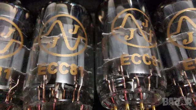 ECC81  JJ/Gold Pin 6 броя мачнати