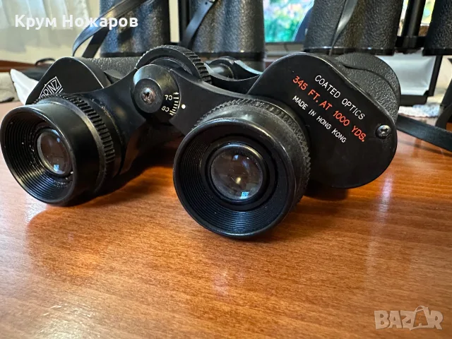 Продавам бинокъл PRINZ 8x40  Colated Optics. 345 FT.AT. 1000. YDS  В добро състояние, цена-35€, снимка 5 - Антикварни и старинни предмети - 55676045