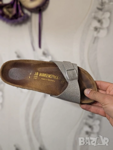 чехли BIRKENSTOCK Madrid номер 38, снимка 8 - Чехли - 54512874