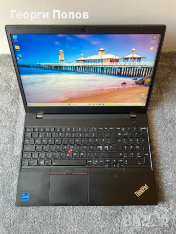 i7-11800H, 32GB DDR4, Nvidia Quadro T1200 - Lenovo ThinkPad P15v - 512GB NVMe SSD M.2, 15.6''IPS Ful, снимка 3 - Лаптопи за работа - 54042244