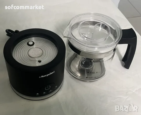Пенообразувател Morpilot 500 ml- кана за разпенване на мляко, снимка 6 - Кани - 55492526