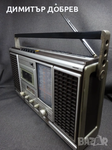 СТАР РЕТРО ТРАНЗИСТОР РАДИО КАСЕТОФОН GRUNDIG C 9000 AUTOMATIC STEREO, снимка 2 - Радиокасетофони, транзистори - 54080534