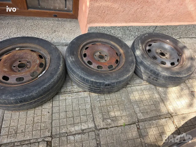 Железни джанти 5×100×15 цената е за 3 те джанти 