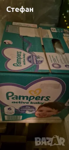 Памперс Гащи 6 Pampers, снимка 5 - Пелени, памперси - 55607592