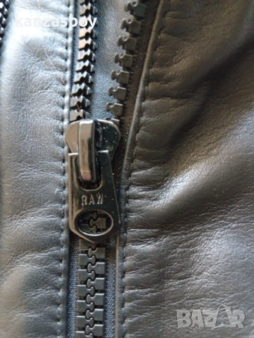 G-star 5620 Custom Zip Leather - дамски елек естествена кожа р-р М, снимка 8 - Елеци - 54380298