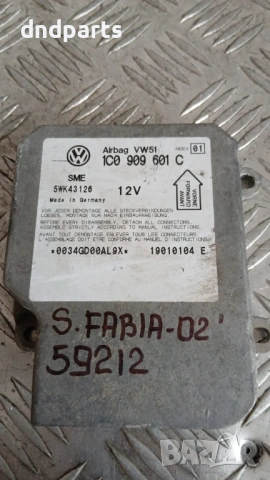 Airbag модул Skoda Fabia 2002 1C0909601C 5WK43126