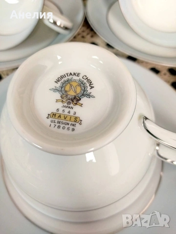Noritake Япония фин костен порцелан , снимка 15 - Чаши - 54598196