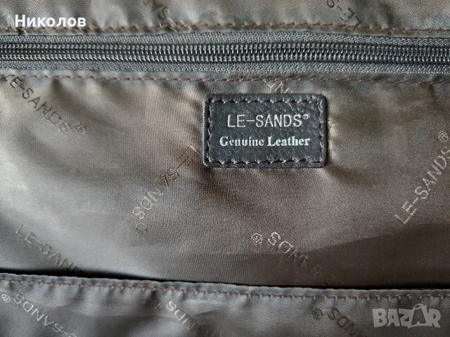 Куфар 2бр колелца "LE-SANDS" Ест. кожа  "53/36/25см"  "10€"!+Доставка!, снимка 12 - Куфари - 55512318
