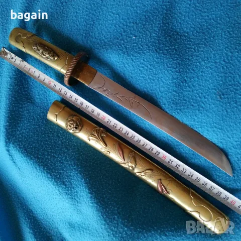 Танто, самурайски нож, катана, уакизаши., снимка 11 - Антикварни и старинни предмети - 55641874